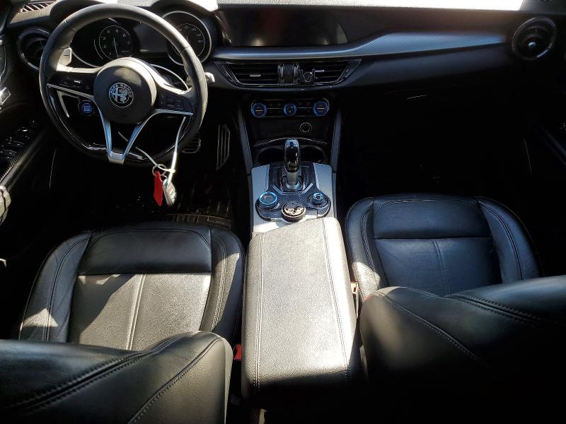 2018 Alfa romeo Stelvio VIN ZASFAKPN3J7B75508 COPART salvage auction — REAR END, Ms - Cert Of Title-Salvaged, sold $2,850 on 2026-07-31 (photo 8)