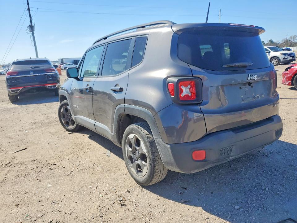 2016 Jeep Renegade VIN ZACCJAAT7GPE10310 COPART salvage auction — FRONT END, Salvage Title, sold $1,350 on 2026-07-13 (photo 2)