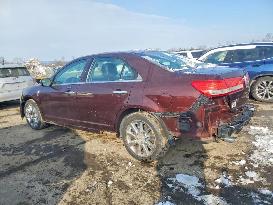 2012 Lincoln Mkz VIN 3LNHL2GC3CR807277 COPART salvage auction — FRONT END, Pa - Cert Of Title, sold $425 on 2026-07-02 (photo 2)