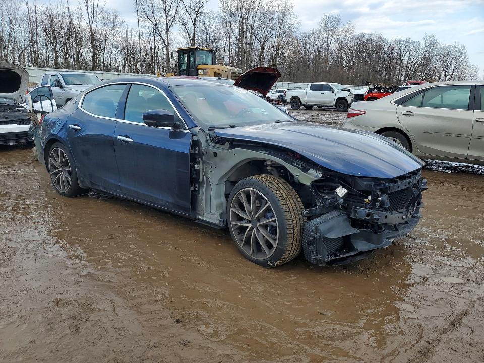 2019 Maserati Ghibli VIN ZAM57YTS8K1321998 COPART salvage auction — FRONT END, Mi - Certificate Of Title, sold $2,200 on 2026-07-22 (photo 4)