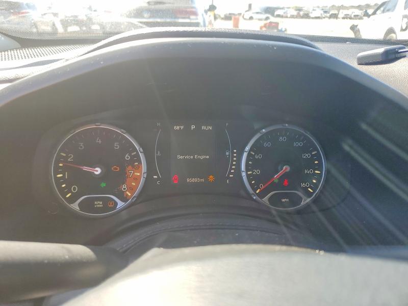 2016 Jeep Renegade VIN ZACCJAAT7GPE10310 COPART salvage auction — FRONT END, Salvage Title, sold $1,350 on 2026-07-13 (photo 9)
