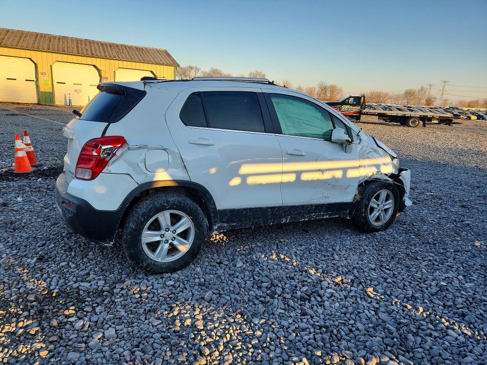2016 Chevrolet Trax VIN KL7CJPSB1GB570022 COPART salvage auction — ALL OVER, Il - Salvage Certificate, sold $700 on 2026-07-06 (photo 3)