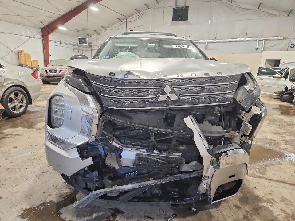 2022 Mitsubishi Outlander VIN JA4J4UA86NZ025230 COPART salvage auction — FRONT END, Wv - Salvage Certificate, sold $4,500 on 2026-07-20 (photo 5)