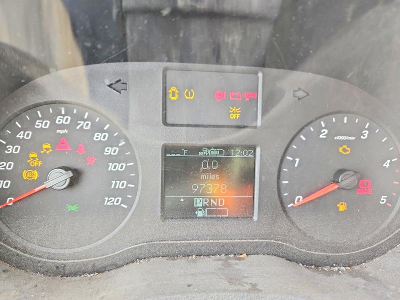 2021 Mercedes-benz Sprinter VIN W1Y4DDHY6MT048156 COPART salvage auction — FRONT END, Wv - Certificate Of Title, sold $10,900 on 2026-07-15 (photo 9)
