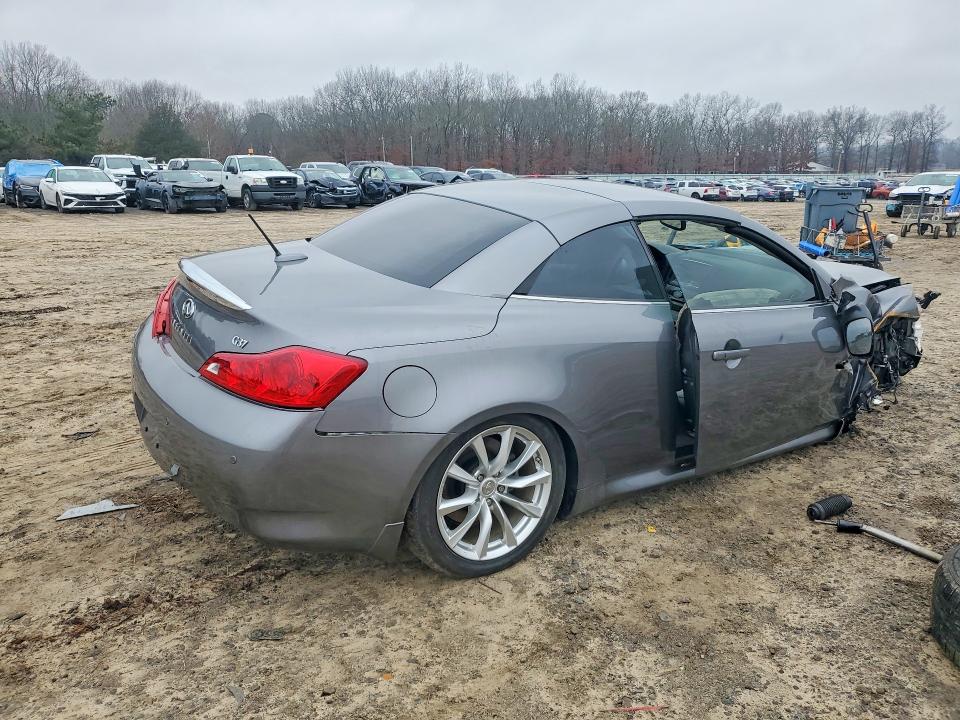 2012 Infiniti G VIN JN1CV6FE9CM202744 COPART salvage auction — FRONT END, Ar - Cert Of Title-Salvage, sold $400 on 2026-07-06 (photo 3)