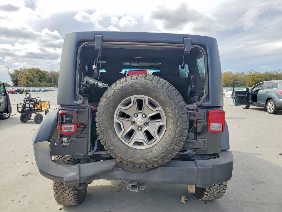 2017 Jeep Wrangler / VIN 1C4BJWFG8HL726051 COPART salvage auction — REAR END, Salvage Title, sold $7,200 on 2026-07-29 (photo 6)