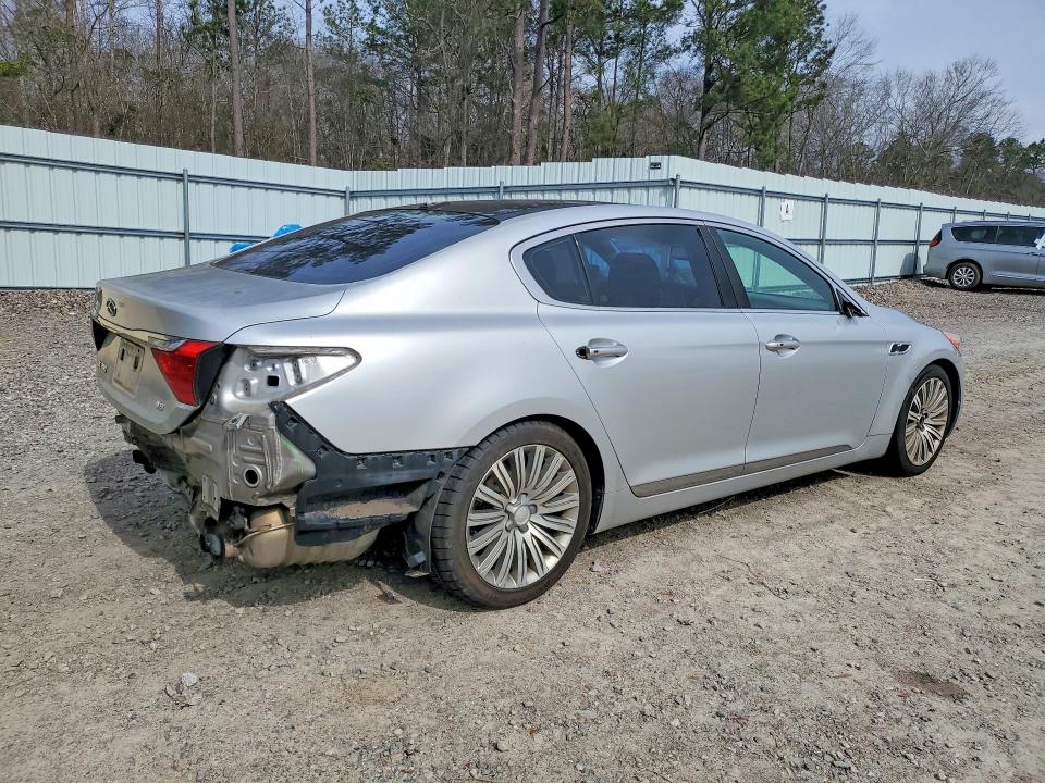 2015 Kia K900 VIN KNALU4D44F6026240 COPART salvage auction — REAR END, Ga - Cert Of Title-Salvage, sold $1,050 on 2026-07-07 (photo 3)