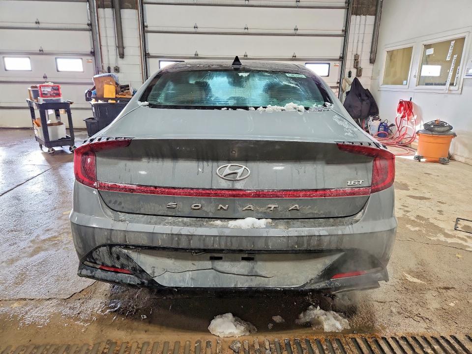 2022 Hyundai Sonata VIN 5NPEJ4J24NH141805 COPART salvage auction — FRONT END, MN - CERT OF TITLE-SALVAGE, sold $625 on 2026-07-28 (photo 6)