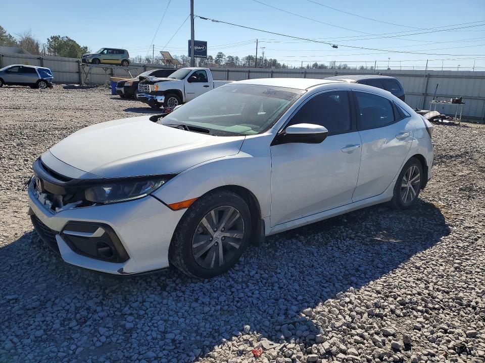 2020 Honda Civic VIN SHHFK7H33LU207093 COPART salvage auction — FRONT END, Al - Cert Of Title-Salvage Title, sold $375 on 2026-07-28 (photo 1)