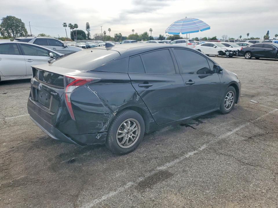 2017 Toyota Prius VIN JTDKARFU5H3536697 COPART salvage auction — REAR END, Ca - Salvage Certificate, sold $6,300 on 2026-07-14 (photo 3)