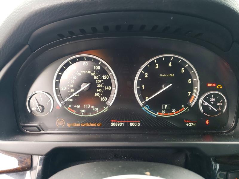2015 BMW X5 VIN 5UXKR0C59F0K60183 COPART salvage auction — FRONT END, NC - DEALER ONLY CLEAN TITLE, sold $2,100 on 2026-07-16 (photo 9)
