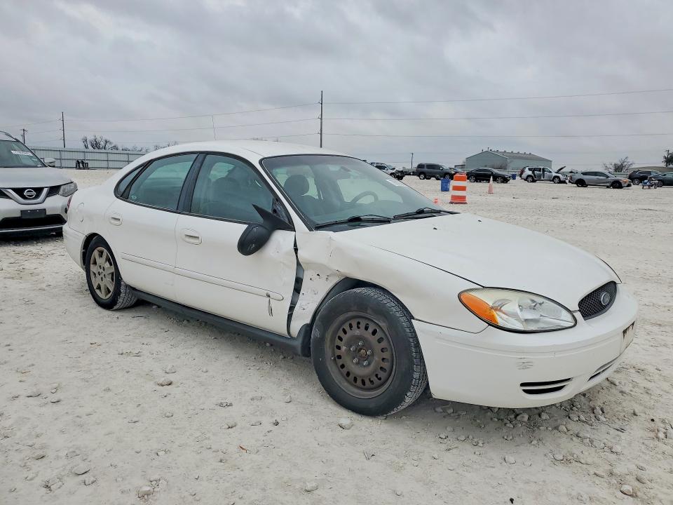 2005 Ford Taurus VIN 1FAFP53U15A214035 COPART salvage auction — FRONT END, Tx - Salvage Vehicle Title, sold $125 on 2026-07-02 (photo 4)