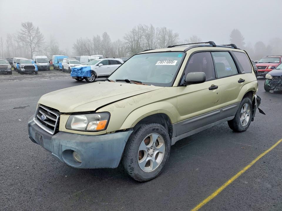 2004 Subaru Forester VIN JF1SG65674G735890 COPART salvage auction — REAR END, Or - Lien Papers Salvage, sold $325 on 2026-07-06 (photo 1)