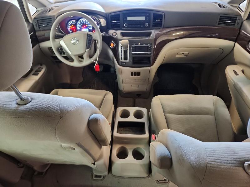 2015 Nissan Quest VIN JN8AE2KPXF9128444 COPART salvage auction — ROOF, Tx - Certificate Of Title, sold $1,200 on 2026-07-08 (photo 8)