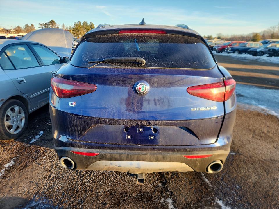 2019 Alfa romeo Stelvio VIN ZASPAKBN5K7C55101 COPART salvage auction — FRONT END, Ct - Cert Of Title-Salvage, sold $3,150 on 2026-07-09 (photo 6)
