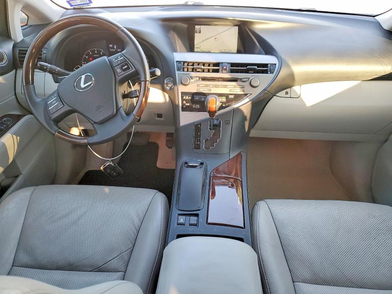 2010 Lexus Rx 350 VIN 2T2ZK1BAXAC035421 COPART salvage auction — FRONT END, Tx - Salvage Vehicle Title, sold $5,000 on 2026-07-02 (photo 8)