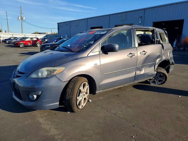 2008 Mazda 5 VIN JM1CR29L280306866 COPART salvage auction — ROLLOVER, Fl - Cert Of Title Slvg Rebuildable, sold $375 on 2026-07-08 (photo 1)