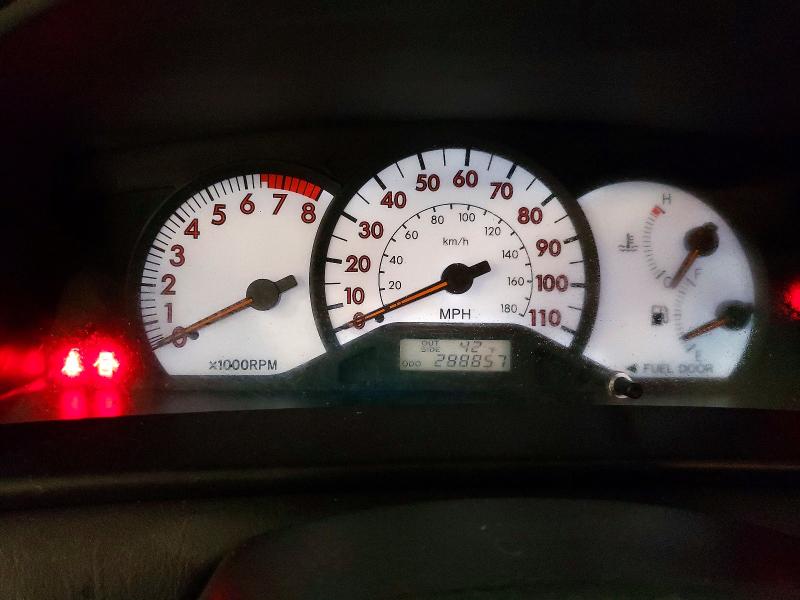 2003 Toyota Corolla VIN 2T1BR32E33C088142 COPART salvage auction — FRONT END, Mn - Cert Of Title-Prior Salvage, sold $425 on 2026-07-06 (photo 9)
