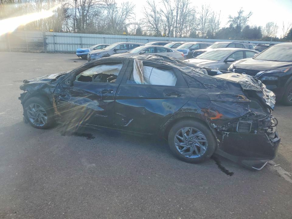 2024 Hyundai Elantra VIN KMHLM4DG2RU750467 COPART salvage auction — ROLLOVER, Or - Salvage Title Certificate, sold $2,319 on 2026-07-20 (photo 2)