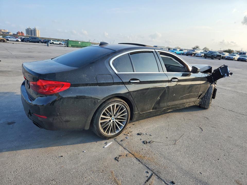 2018 BMW 5er VIN WBAJE5C56JWA97472 COPART salvage auction — FRONT END, Salvage Title, sold $3,900 on 2026-07-22 (photo 3)