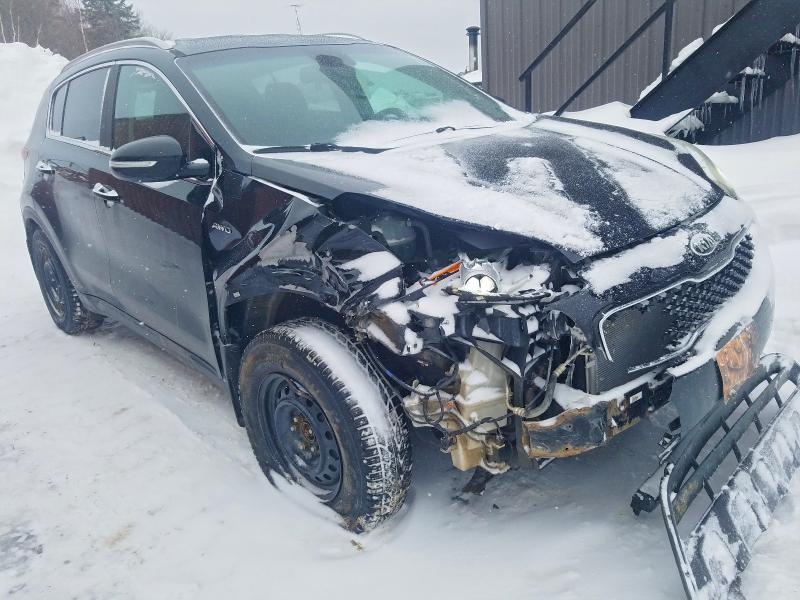 2017 Kia Sportage VIN KNDPNCACXH7045587 COPART salvage auction — SIDE, Qc - Gravement Accidente, sold $3,900 on 2026-07-07 (photo 4)