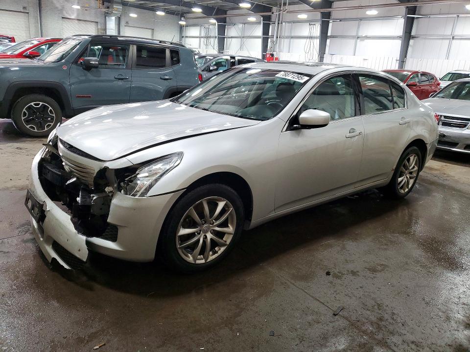 2009 Infiniti G37 VIN JNKCV61F19M353906 COPART salvage auction — FRONT END, MN - CERT OF TITLE-PRIOR SALVAGE, sold $500 on 2026-07-14 (photo 1)
