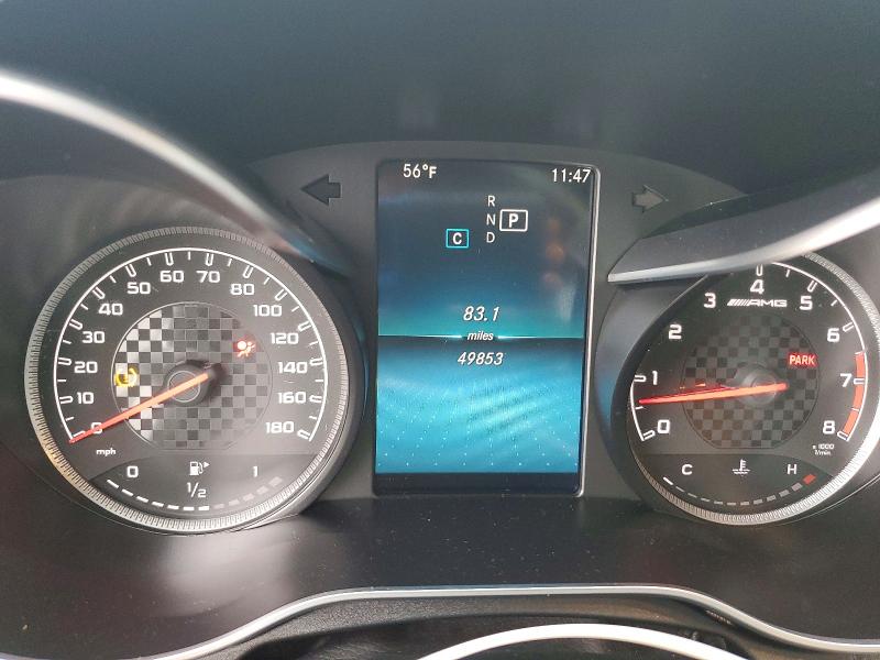 2019 Mercedes-benz C class VIN 55SWF6EB3KU300799 COPART salvage auction — REAR END, Ga - Cert Of Title-Salvage, sold $14,900 on 2026-07-20 (photo 9)