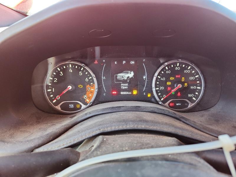 2018 Jeep Renegade VIN ZACCJBBB9JPH20414 COPART salvage auction — REAR END, NM - CERT OF TITLE-SALVAGE, sold $1,350 on 2026-08-20 (photo 9)