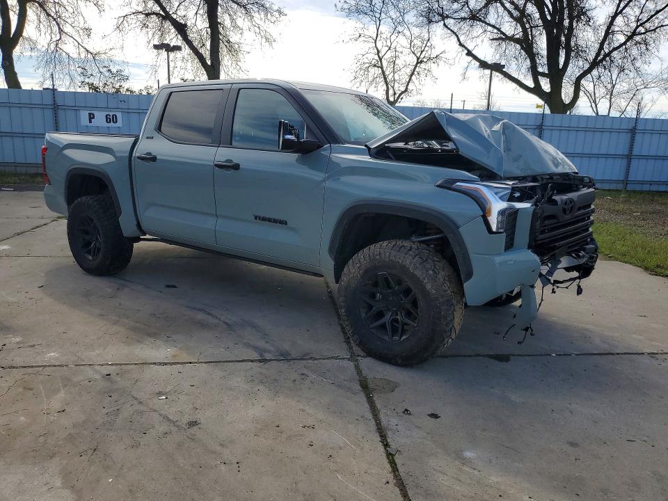 2024 Toyota Tundra VIN 5TFLA5DB2RX204712 COPART salvage auction — Front End, CA - SALVAGE CERTIFICATE, sold $16,600 on 2026-03-23 (photo 4)