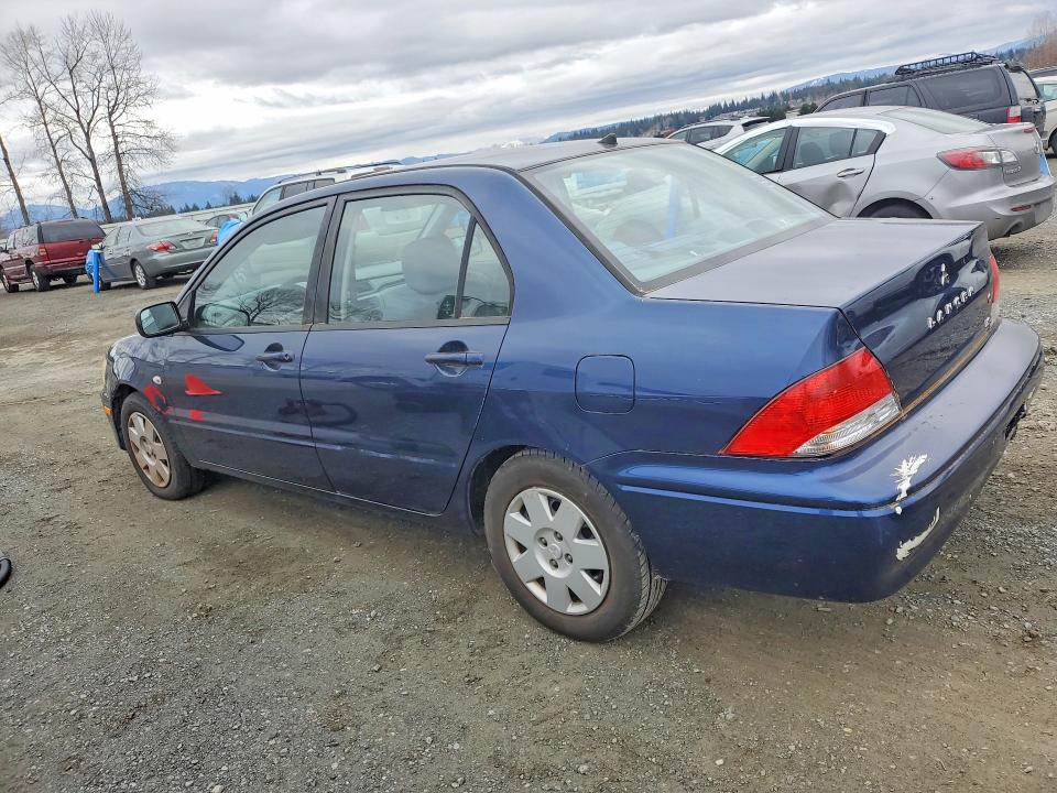 2002 Mitsubishi Lancer VIN JA3AJ26E42U056534 COPART salvage auction — REAR END, Wa - Affidavit In Lieu Of Title, sold $275 on 2026-07-13 (photo 2)
