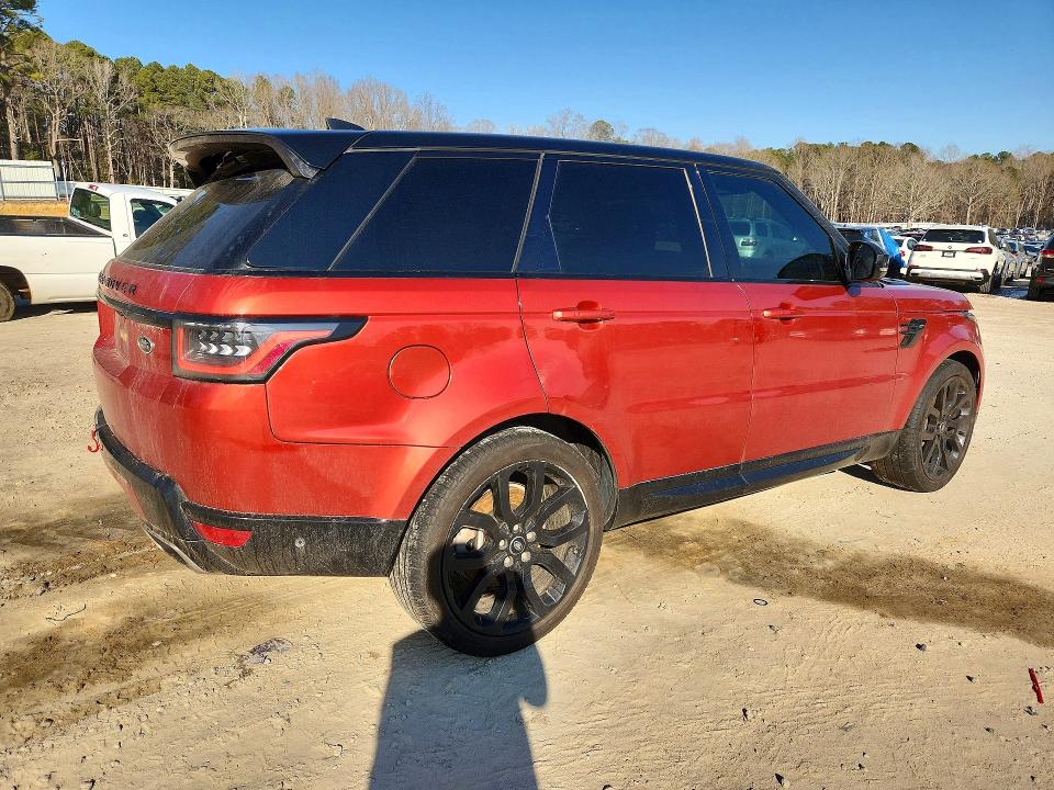 2021 Land rover Range rover sport VIN SALWR2SU5MA795969 COPART salvage auction — FRONT END, Nc - Salvage Certificate Of Title, sold $12,900 on 2026-07-24 (photo 3)