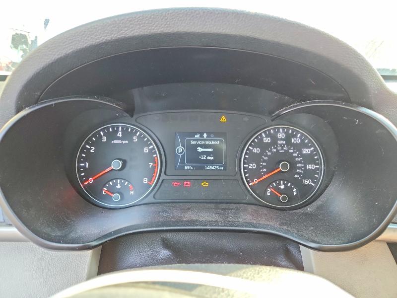 2016 Kia Optima VIN 5XXGT4L37GG038529 COPART salvage auction — FRONT END, Ca - Certificate Of Title, sold $200 on 2026-07-02 (photo 9)