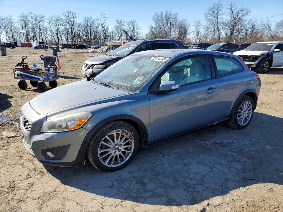 2012 Volvo C30 VIN YV1672MK8C2269900 COPART salvage auction — SIDE, Md - Cert Of Salvage > 75% Damage, sold $600 on 2026-08-04 (photo 1)