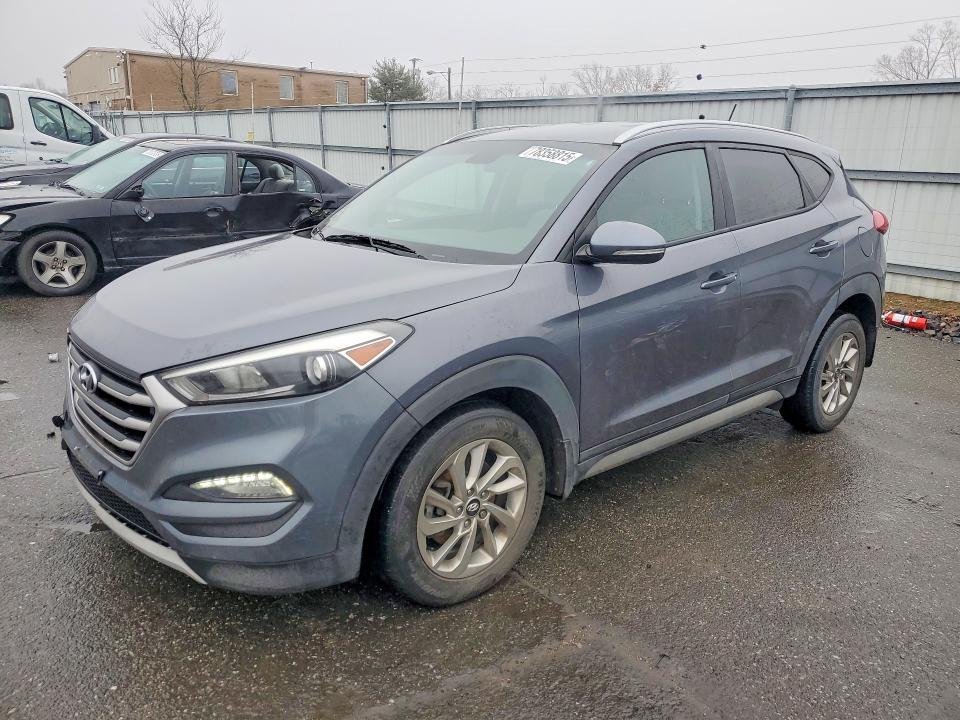 2017 Hyundai Tucson VIN KM8J3CA2XHU341936 COPART salvage auction — FRONT END, Nj - Cert Of Title-Salvage, sold $3,100 on 2026-07-07 (photo 1)