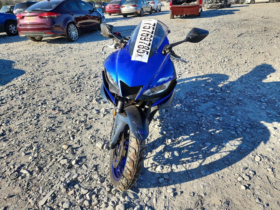 2022 Yamaha Yzf VIN MH3RH18Y8NK008506 COPART salvage auction — SIDE, Al - Cert Of Title-Salvage Title, sold $575 on 2026-07-09 (photo 2)