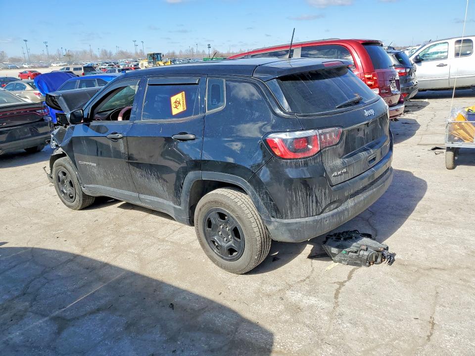 2018 Jeep VIN 3C4NJDAB1JT104317 COPART salvage auction — FRONT END, Mo - Salvage Certificate Of Title, sold $275 on 2026-07-21 (photo 2)