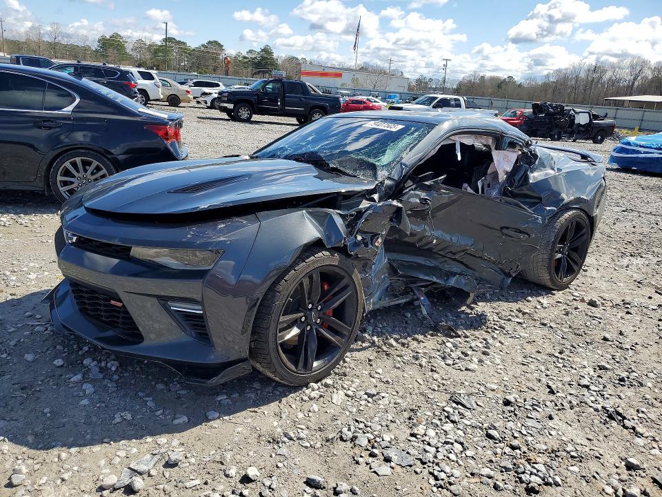 2017 Chevrolet Camaro VIN 1G1FH1R72H0107757 — COPART salvage auction photo