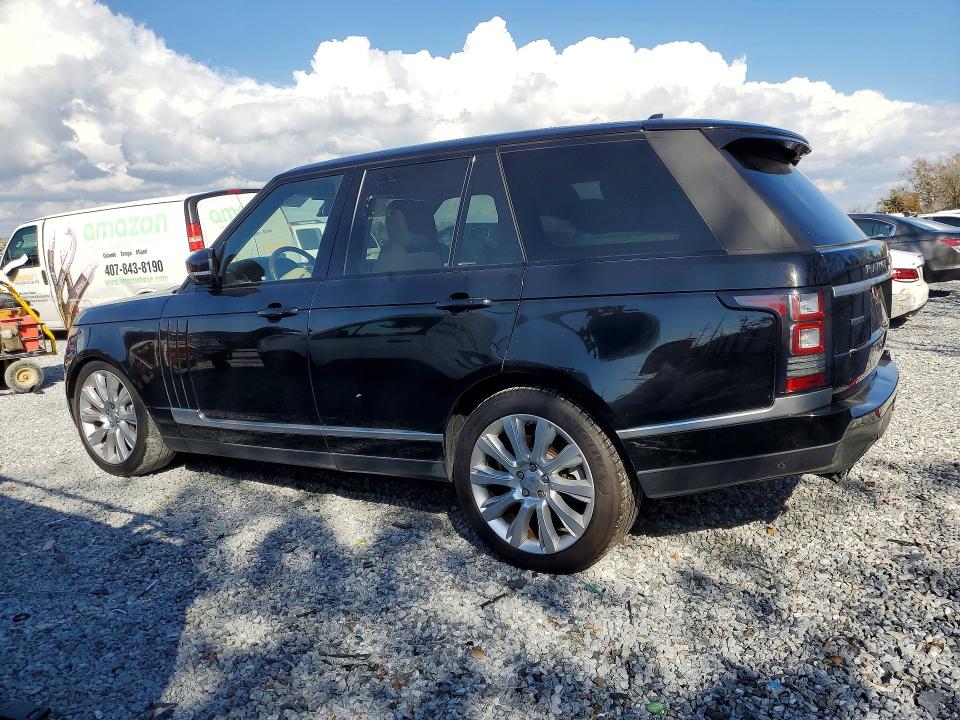 2016 Land rover RANGE ROVER VIN SALGS2EF8GA263741 COPART salvage auction — MINOR DENT/SCRATCHES, Nc - Certificate Of Title (P), sold $5,900 on 2026-07-28 (photo 2)