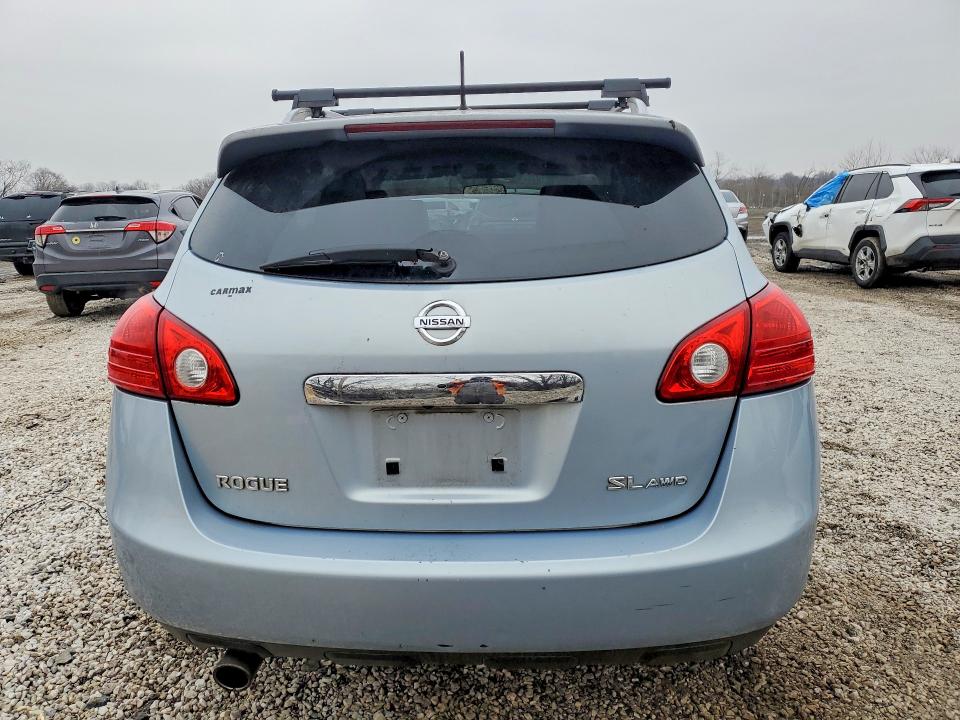 2013 Nissan Rogue sport VIN JN8AS5MV7DW116076 COPART salvage auction — FRONT END, Id - Salvage Certificate Of Title, sold $425 on 2026-07-07 (photo 6)