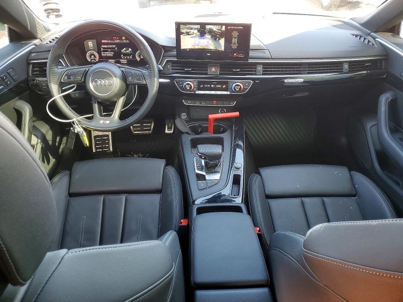 2021 Audi A5 VIN WAUFACF53MA049394 COPART salvage auction — SIDE, On - Permit Salvage, sold $15,150 on 2026-07-07 (photo 8)