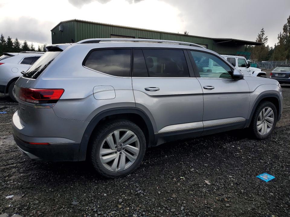 2021 Volkswagen Atlas VIN 1V2BR2CA8MC537426 COPART salvage auction — UNDERCARRIAGE, Va - Certificate Of Title, sold $6,200 on 2026-07-10 (photo 3)