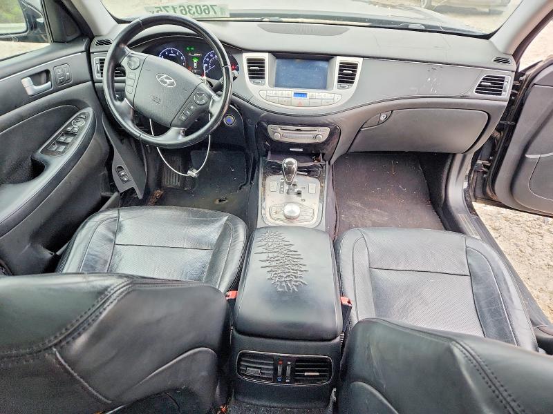 2013 Hyundai Genesis VIN KMHGC4DDXDU232321 COPART salvage auction — SIDE, Ga - Cert Of Title-Salvage, sold $725 on 2026-07-04 (photo 8)