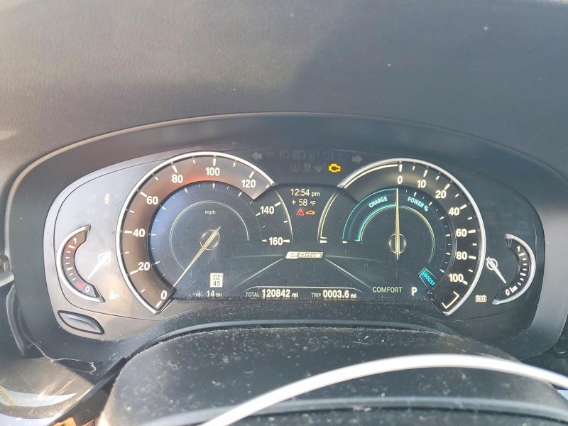 2018 Bmw motorrad 530e VIN WBAJA9C56JB249791 COPART salvage auction — MINOR DENT/SCRATCHES, OH - CERTIFICATE OF TITLE, sold $6,700 on 2026-07-27 (photo 9)