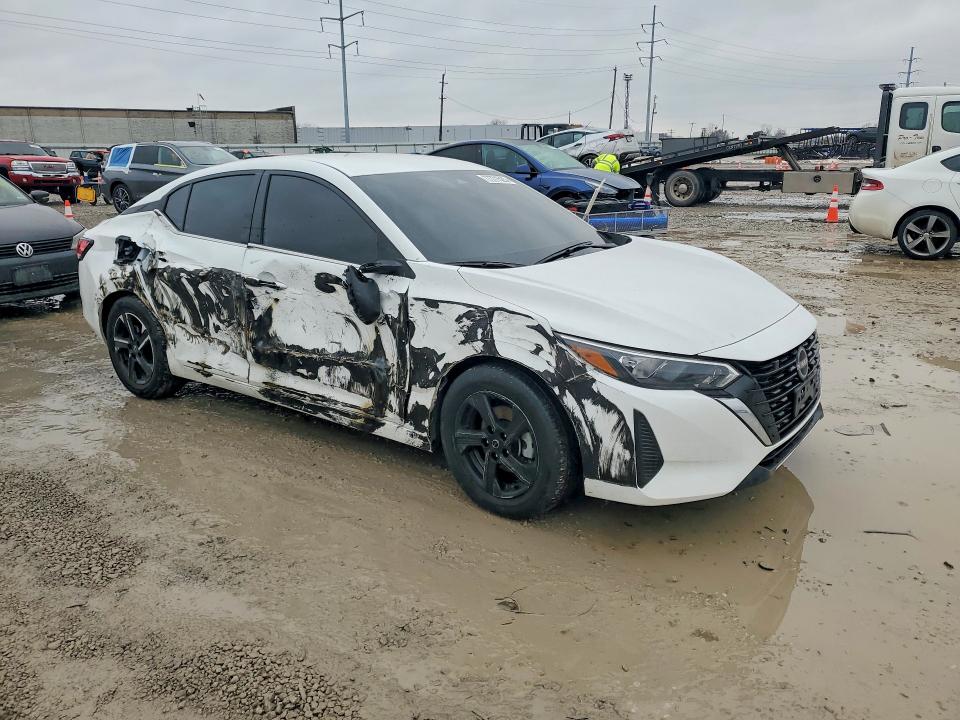 2025 Nissan Sentra VIN 3N1AB8CV3SY274938 COPART salvage auction — SIDE, OH - CERT OF TITLE-SALVAGE, sold $4,100 on 2026-07-02 (photo 4)