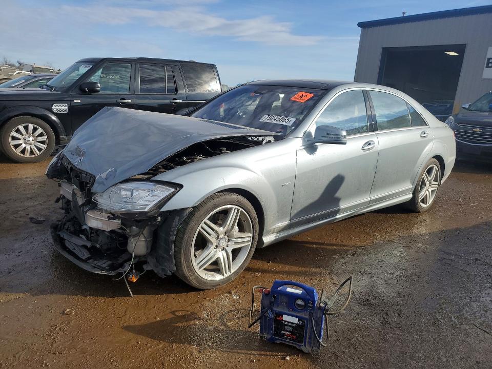 2012 Mercedes-benz S-klasse VIN WDDNG9EB9CA455868 COPART salvage auction — FRONT END, Il - Salvage Certificate, sold $800 on 2026-08-20 (photo 1)