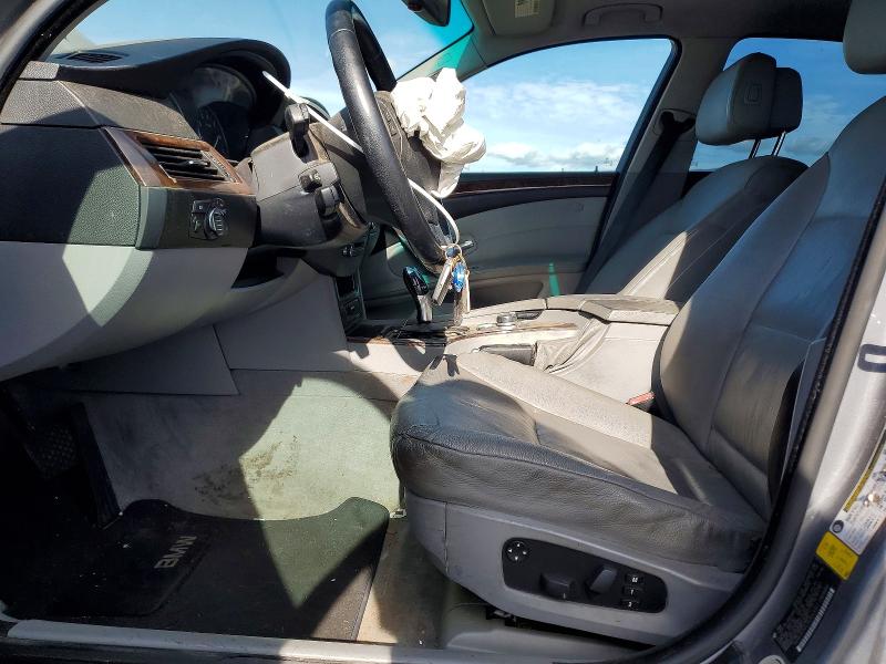 2009 BMW 5 series VIN WBANU53539C118888 COPART salvage auction — FRONT END, Ca - App For Dup Salvage Or Ac, sold $350 on 2026-07-08 (photo 7)