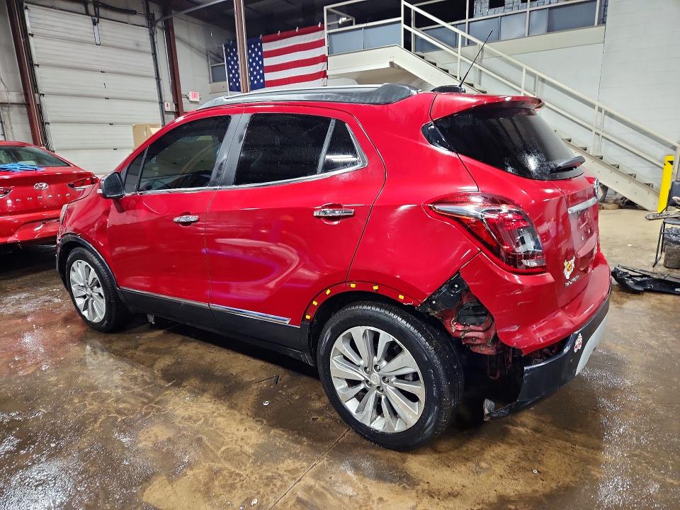 2018 Buick Encore VIN KL4CJASBXJB515389 COPART salvage auction — FRONT END, Md - Cert Of Salvage > 75% Damage, sold $500 on 2026-07-28 (photo 2)