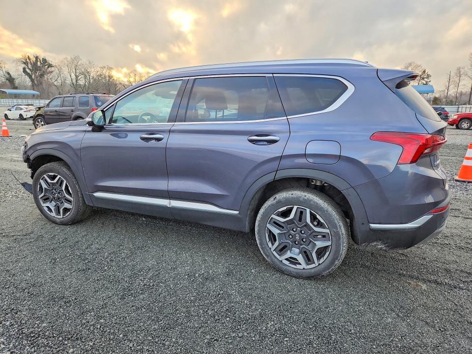 2021 Hyundai Santa fe hybrid VIN KM8S5DA17MU008728 COPART salvage auction — FRONT END, Nc - Salvage Certificate Of Title, sold $8,900 on 2026-07-15 (photo 2)