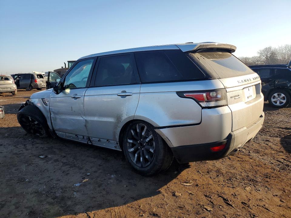 2014 Land rover Range rover sport VIN SALWR2WF8EA357024 COPART salvage auction — ALL OVER, IL - SALVAGE CERTIFICATE, sold $500 on 2026-08-03 (photo 2)