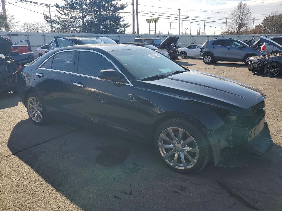 2017 Cadillac Ats VIN 1G6AH5RX6H0115338 COPART salvage auction — FRONT END, Oh - Cert Of Title-Salvage, sold $2,100 on 2026-07-10 (photo 4)